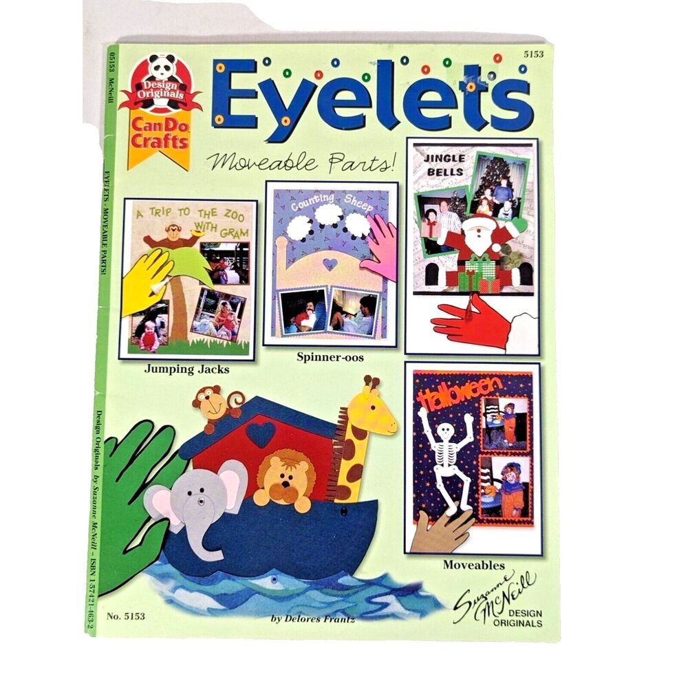 Design Originals Can Do Crafts Eyelets Scrapbook Album Pages Card Moveable Parts